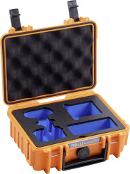 Walizka transportowa B & W International PP.23.O.GO3, 2.3 l, (S x W x G) 230 x 90 x 180 mm, pomarańczowy