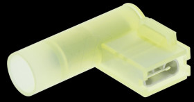F6151638 Flag female disconnects 6,3x0,8 yellow