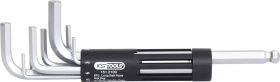 KS Tools Winkelschraubendrehersatz 2-10mm Kugelkopf im Halter Zestaw kluczy trzpieniowych 2 8 szt.