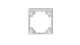 Ramka Pośrednia Do Gniazd Bryzgoszczelnych Z Uziemieniem Schuko Pudrowy Róż...