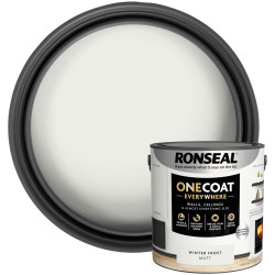 Ronseal KCB.7015103.22104.76 OneCoat EverywhereIndoor Winter Frost Matt 2.5l