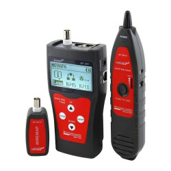 Tester kabli LAN, koncentrycznych i USB z lokalizatorem uszkodzeń i pomiarem długości, Noyafa NF-300