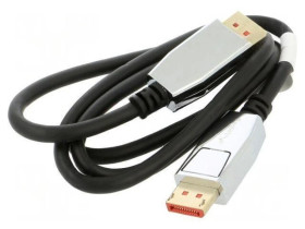 CA-DPDP20CU-0010BK Kabel DisplayPort wtyk z obu stron PVC DisplayPort 1.4 1m