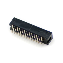 26 Pin GPIO Shrouded Box Header - 90 Degree Angle [Discontinued]