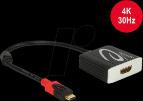 62999 Delock Adapter USB Type-C male &gt; HDMI female 4K