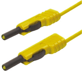 973646103, PA, PVC, 16A, 30 V ac, 60V dc, kolor: Żółty, dł. 1m, -15→ +70 °C., Hirschmann Test & Measurement