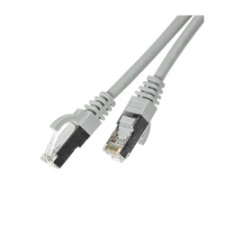 Patchcord S/FTP-K6A 5,0 mb. szary.