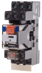 Przekaźnik mocy 12V dc 3PDT TE Connectivity, na szynę DIN 192Ω Śruba