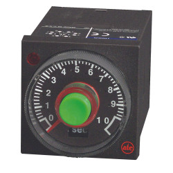 Timer Relay Montaż powierzchniowy 24 → 240 V ac/dc, 24 V dc DPDT 2-stykowy ATC 1 s → 50 h 409B 2 funkcyjny