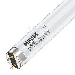 UV-A G13 L» 438 15W/10 T8 Philips TL-D Actinic BL Pasmo ultrafioletowe UV-A