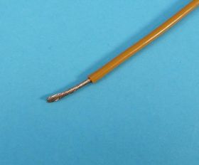 LIFY-0,75mm ORANGE PRZEWÓD ELAST.100mb