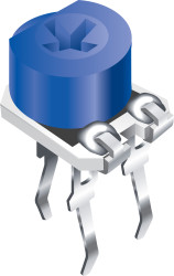 Potencjometr dostrojczy SMD 0.2W Regulacja górna