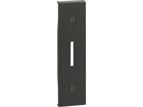 LIVING NOW Klawisz do przycisku rolet k4027 w pionie - 1 moduł - czarny KG06V LEGRAND