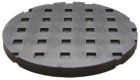 Mata antywibracyjna 50 (Dia.) x 8mm grubość 8mm 100psi Fabreeka