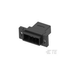 TE Connectivity 1-179553-4 Rectangular Power Connector 4 Male Unshrouded