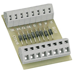 WAGO 289-101 Diode Gate Module Rail Mountable 8x 1N4007 Diodes