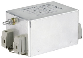 Filtr RFI 8A 1-fazowy 1MΩ 250 V AC 50 → 60Hz 7 x 2 mH Schurter, montaż śrubowy