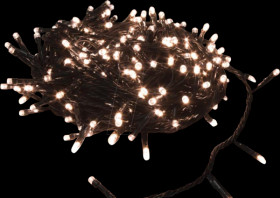 MXL-2030024VAW LED fairy lights, 20 m, 300 LEDs, Arizona white, 230 V