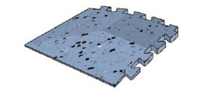 Płytka antypoślizgowa Nie EUROSTAT PVC