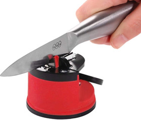 Ostrzałka Do Noży i Nożyczek z Przyssawką - Mix Kolorów