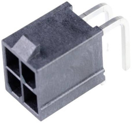 Molex 469914004 Obudowa złącza pin męskiego na PCB, piny: 4, 1 szt.