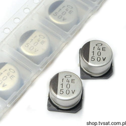 UUB1H100MCL1GS 10uF 50V 20% Electrolytic SMD-8X6.2 HICON