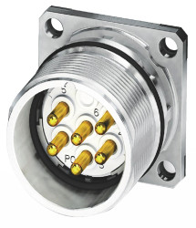 Złącze wielostykowe przemysłowe 9-pinowe M23 Montaż w przegrodzie Wtyczka Phoenix Contact