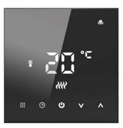 Termostat sterownik cyfrowy SC607EC Wi-Fi Modbus do klimakonwektorów fancoil’i