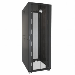 Vertiv VR3357, Stojak wolnostojący, 48U, 1361 kg, Zamek, Regulowane nóżki, Zarządzanie okablowaniem