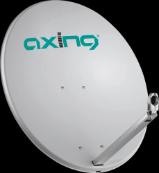 SAA08001 Aluminium satelliten antenna, 85 x 75 cm, grey