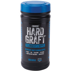 Draper 12438 Hard Graft Plumbers Wipes (Tub of 80) - 12438