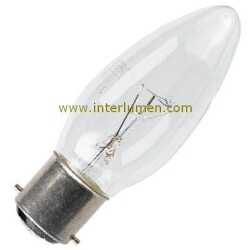 B22 240V 25W klar ChRL