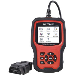 VOLTCRAFT VC-14616100 VOLTCRAFT VC-OBD-9710 OBD II diagnostics tool black