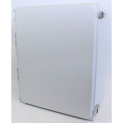 Hammond PJU201610L IP66 Type 4X GRP Junction Box Hinged Lid with Snap Latch