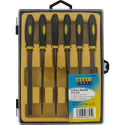 Model Craft PFL6004 Needle File Box Set (6)
