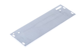 Panel przedni nVent SCHROFF moduły stelażowe 3U szerokość 40.3mm skok poziomy 8KM Szary