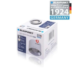 Blaupunkt Lampa LED natynkowa Spot Roller 10W biały barwa ciepła, BLAUPUNKT-DLW10WW