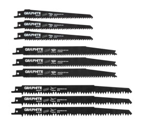 Brzeszczoty do piły szablastej HCS zestaw 3szt. 56H047