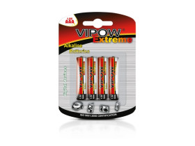 Baterie alkaliczne VIPOW EXTREME LR03 4szt./bl.