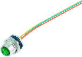 binder 76 0536 1011 00404-0200-20 Złącze niekonfekcjonowane czujnika/aktuatora złącze żeńskie proste, złącze żeńskie z k