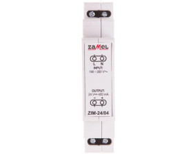 Zasilacz impulsowy 230VAC/24VDC 0,4A ZIM-24/04 EXT10000162