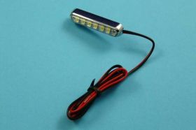 LAMPKA LED YELLOW 6xSMD 12V PODŁUŻNA