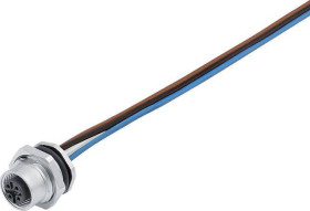 binder 76 0632 1011 00004-0200-20 Złącze niekonfekcjonowane czujnika/aktuatora złącze żeńskie proste, złącze żeńskie z k