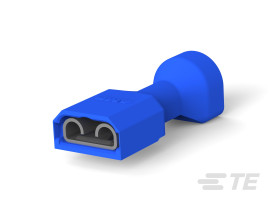 Konektor płaski Gniazdo 6.35 x 0.81mm Izolacja: Izolowane