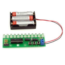 Efekt LED - spadający meteoryt - KIT AVT 3186