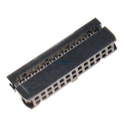 złącze IDC 2,54mm żeńskie 26p na taśmę 1,27mm