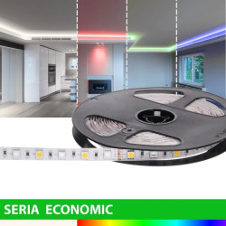 Taśma 12V 5m 300 led 57W RGBW biała ciepła smd5050