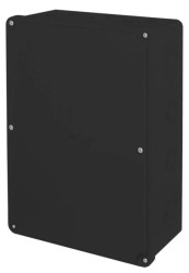 Puszka instalacyjna n/t ABS 280x210x74 czarna IP65 CZPI.280X210X74