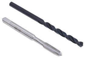 Zestaw gwintowników i wierteł M5 0.8mm RS PRO Metryczny zgrubny<BR/> dł. 58 mm