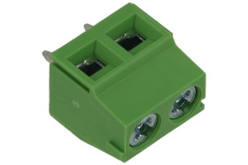 Łączówka; ELK508V-02P; 2 tory; R=5,08mm; 10mm; 13,5A; 300V; przewlekany (THT); proste; otwór kwadratowy; śruba prosta; śrubowy;